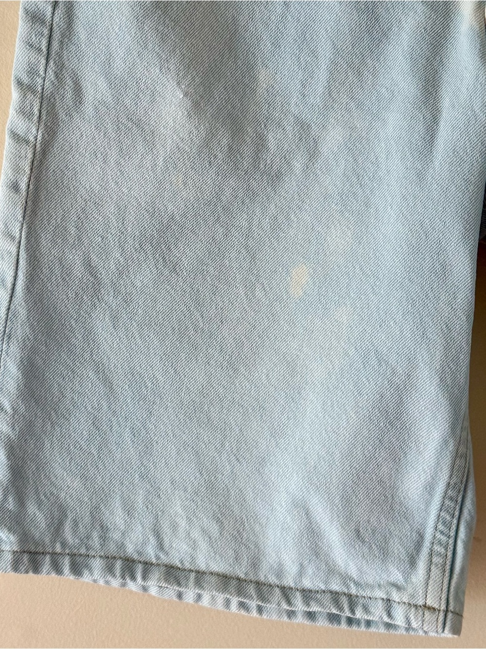 H&M Boys Light Wash Denim Jean Shorts, Size US14 (12-14Y) - Picture 5 of 9